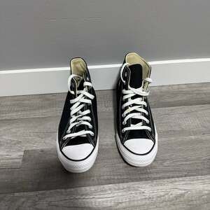 Converse Chuck Taylor All Star Hidden Wedge Platform Hi-Top Sneakers Black A1190